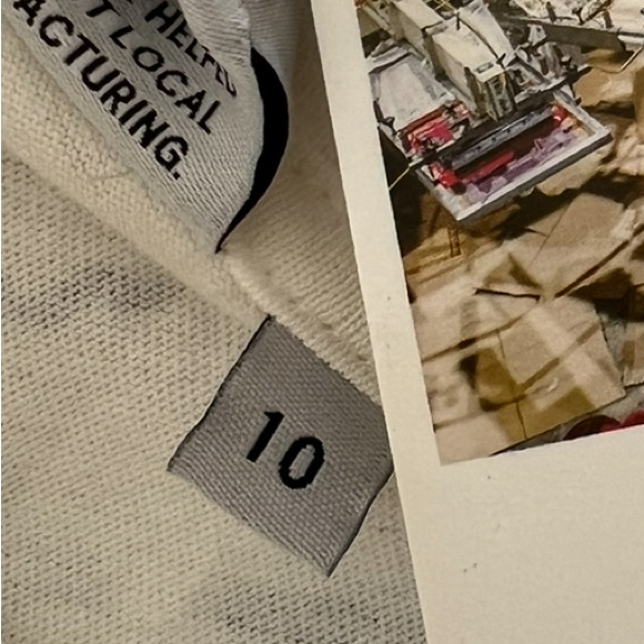 GHANDA White Graphic T-Shirt - Picture 7 of 7